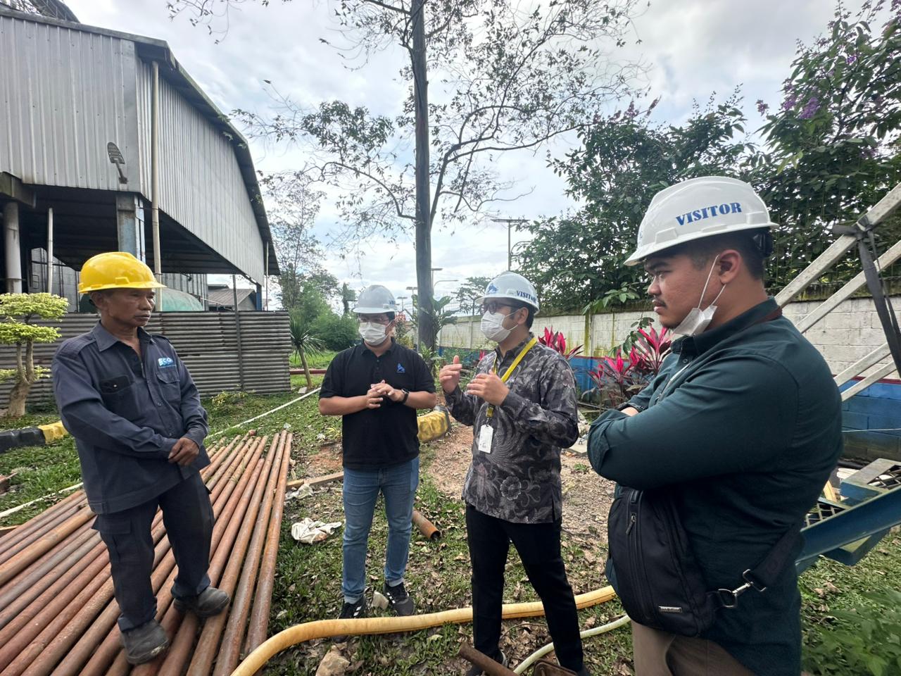 Kegiatan Visitasi Pengurusan SIPA Air Tanah PT Charoen Pokphand Indonesia oleh CV KMB