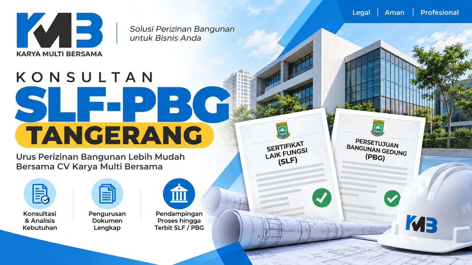 Konsultan SLF & PBG Tangerang Terpercaya – CV. KARYA MULTI BERSAMA