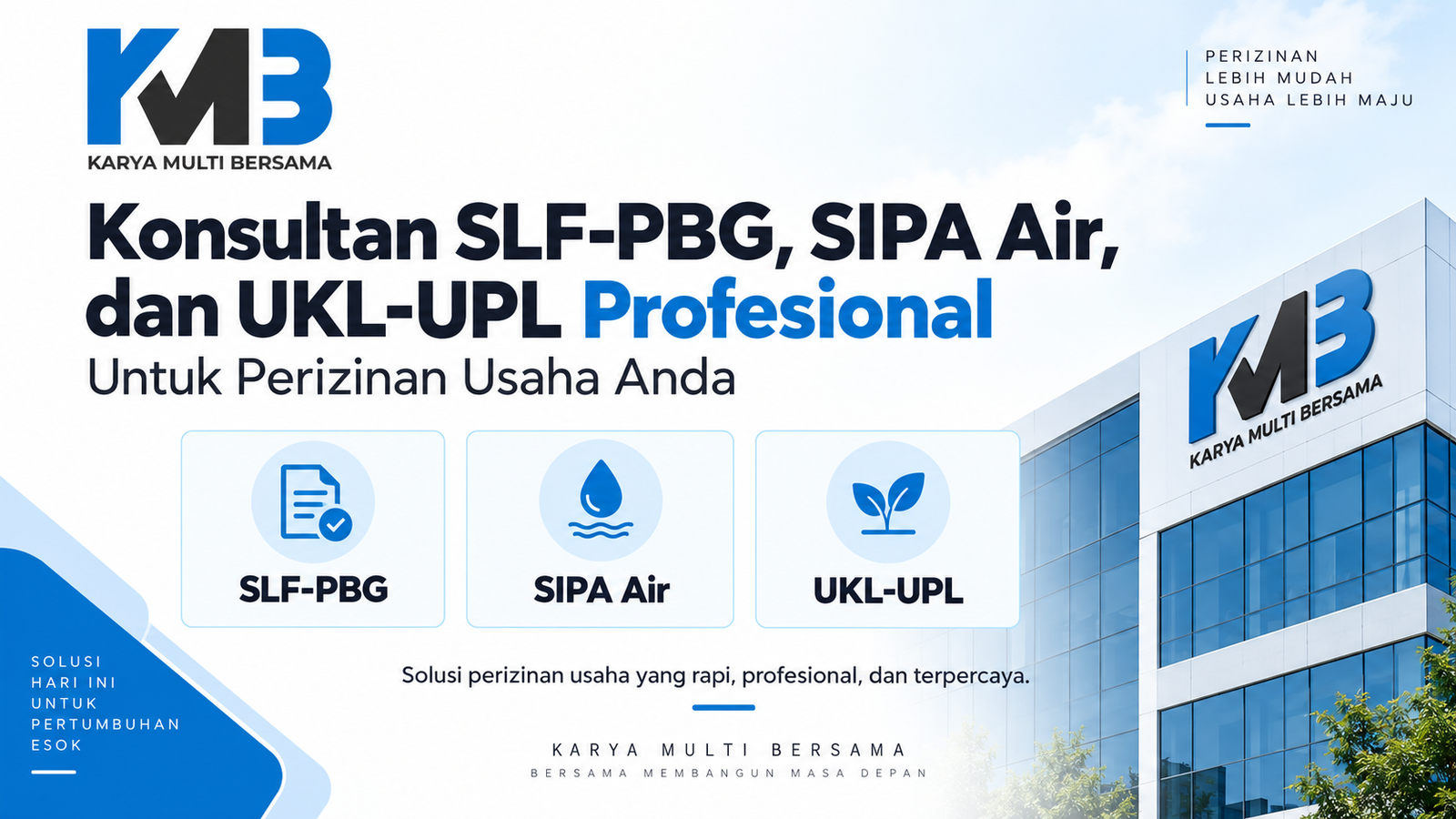 Konsultan SLF-PBG, SIPA Air, dan UKL-UPL Profesional untuk Perizinan Usaha Anda